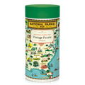 Vintage National Parks Map Puzzle
