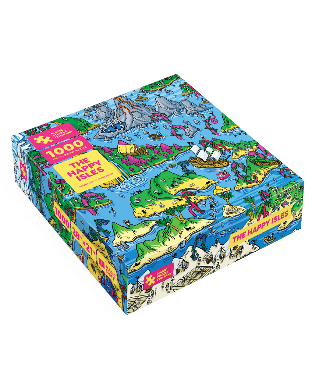 The Happy Isles - 1,000-Piece Magic Jigsaw Puzzle