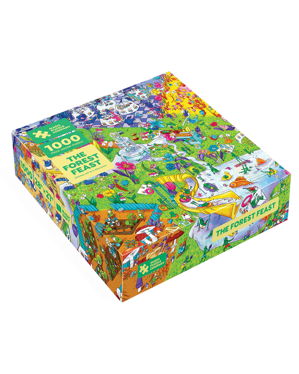 The Forest Feast - 1,000-Piece Magic Jigsaw Puzzle