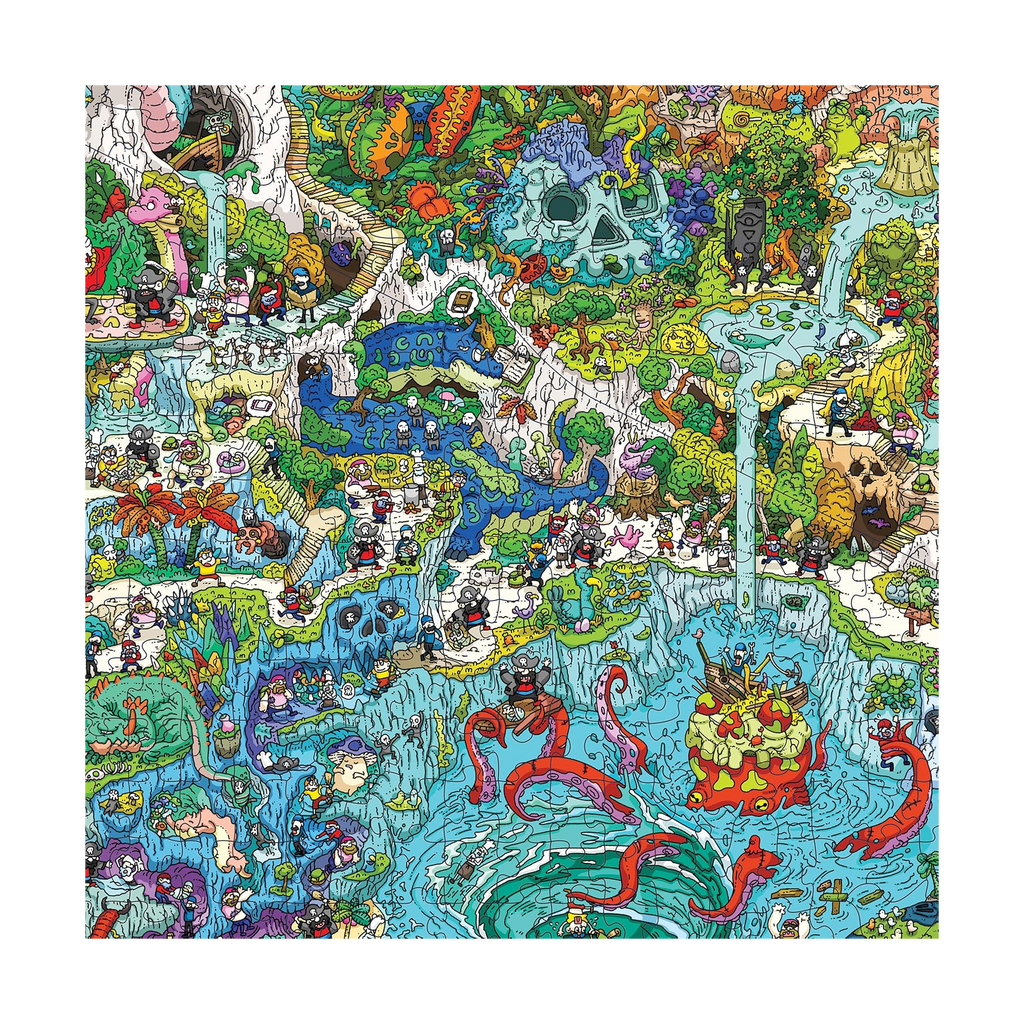 The Peckish Pirates - 1,000-Piece Magic Jigsaw Puzzle