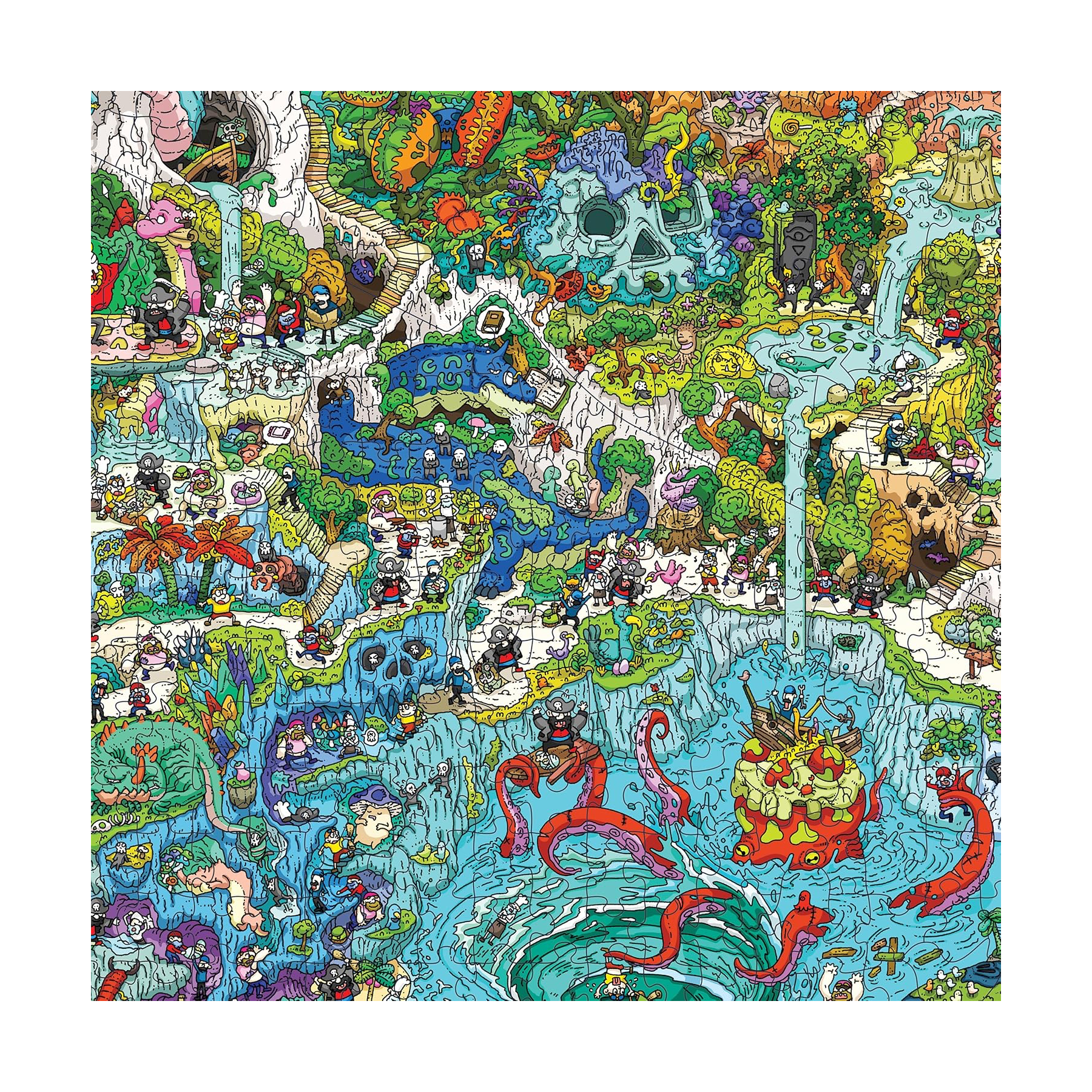 The Peckish Pirates - 1,000-Piece Magic Jigsaw Puzzle
