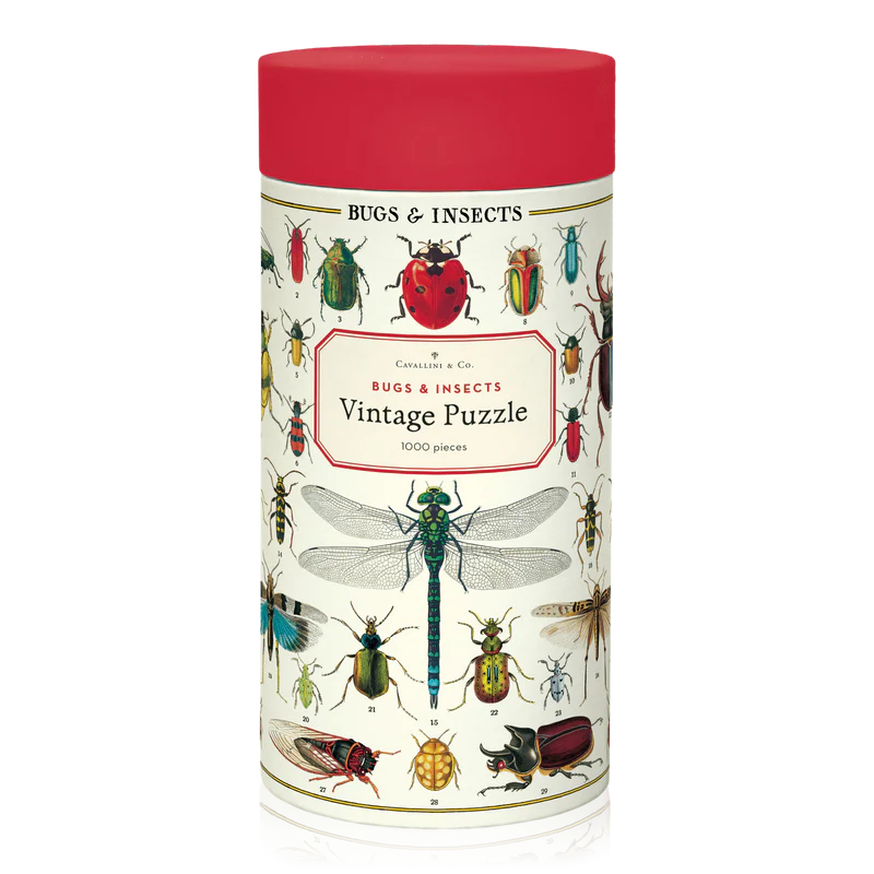 Vintage Bugs & Insects Puzzle